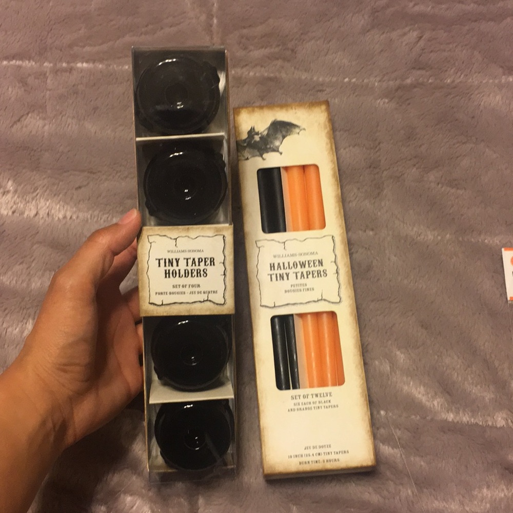 SOLD Halloween Decor Candles